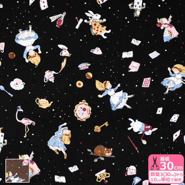 Little story ふしぎの国のアリス シーチング シーチング生地  koko seki メル...