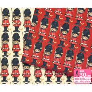 Ringo London Cat ロンドンキャット オックス 英国イギリス近衛兵姿の猫 生地 布 Rinf 01 Rinf 01 手芸 生地 洋裁のホビー家コテツ 通販 Yahoo ショッピング