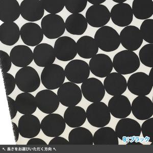 ランダムドット ナイロンオックス ドット柄 白...の詳細画像1