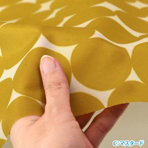 ランダムドット ナイロンオックス ドット柄 白...の詳細画像2