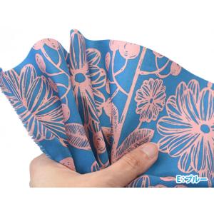 北欧風フラワー柄 (ナイロンタスラン) 花柄 ...の詳細画像2