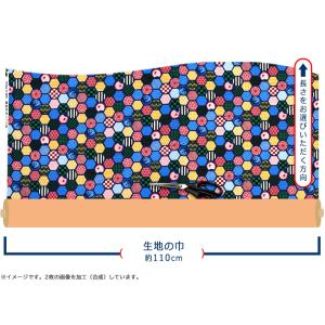 亀甲文様にいろんな和柄 シーチング 市松模様 ...の詳細画像1