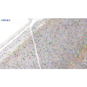 PVC ラメ入りビニール生地 0.2mm厚 キ...の詳細画像1
