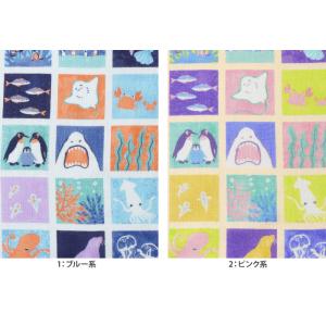 sweetie 海の生き物柄 ダブルガーゼ サ...の詳細画像3