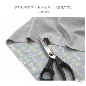 いろんな模様のリボン柄 ニットジャガード ジャ...の詳細画像1