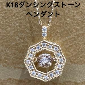 K18 リボン ペンダント ネックレス ゴールド ダイヤモンド モチーフ