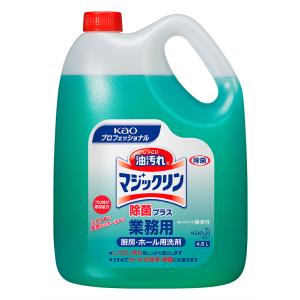 マジックリン 除菌プラス 4.5L×4本入り 1ケース｜nakapack