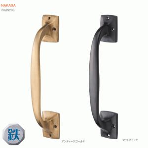 送料無料　アイアン　アンティークハンドル（L249）木ネジ付き　DIY  | リフォーム｜nakasa3