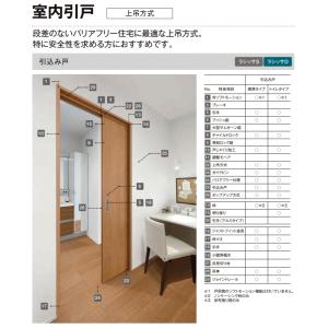 ラシッサs Asuhk Lap引込み戸標準タイプ 上吊方式トステム 引き込み戸 室内ドア Diy 格安激安 リクシル