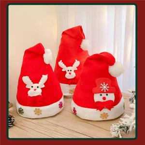 クリスマス サンタ帽子 高品質 キッズ レディース メンズ パーティー 髪飾り ヘアアクセサリー サンタクロース ふかふか 可愛い 暖かい コスプレ