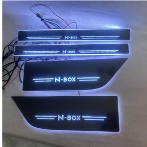 N-BOX JF系 新型 LED スカッフプレート 白 NBOX 流れる シーケンシャル JF3 JF4 ブルー 左右4点セット き 有り｜nakata-store