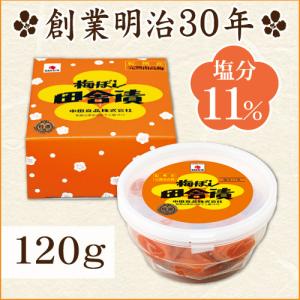 梅干し 梅ぼし田舎漬 120g 中田食品 紀州南高梅 梅干 うめぼし 和歌山県産 お試し お取り寄せグルメ 産地直送