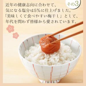 梅干し しらら 400g 中田食品 紀州南高梅...の詳細画像5