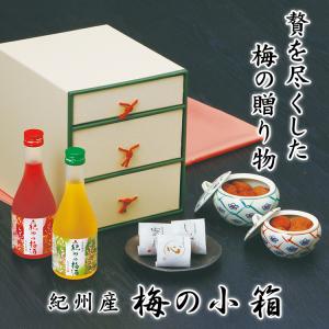 2022 ギフト 梅干し 梅の小箱 中田食品 紀州産 南高梅 梅酒  詰合せ はちみつ 減塩 個包装 リニューアル 包装あり