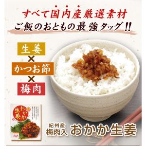 おかか生姜 200g 中田食品 紀州産 梅干し...の詳細画像1