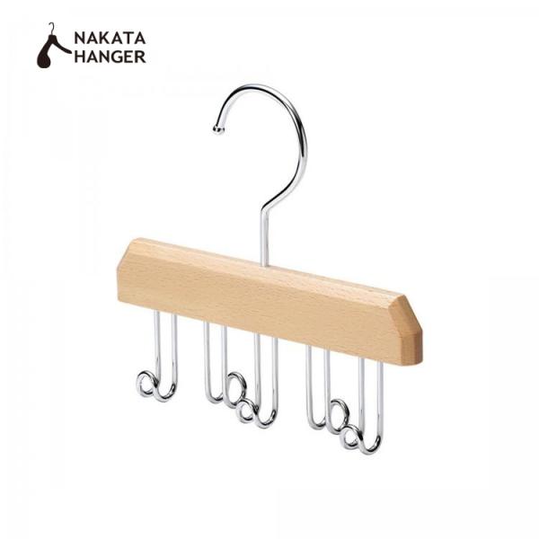 ベルトハンガー/ナチュラル【ナカタハンガー 公式/国産木製ハンガー/中田工芸製/中田ハンガー】