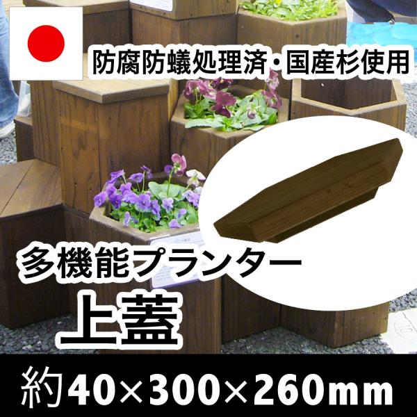 （多機能プランター：上蓋）直植え／プランター／プランターカバー／小物入れ／スツール／ゴミ入れ／植木鉢