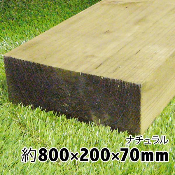 薄い枕木　自然に馴染む色味が人気！上から塗装可能　アプローチやデッキ風仕にも！耐朽年数約20年　白蟻...