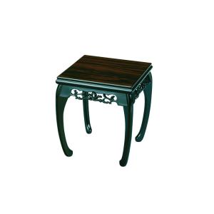 木製 花台 華 黒壇調 7号 001-979(華台) : 漆器とキッチン 祭りのええ