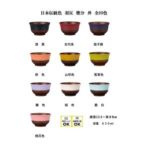 山中塗 日本制 食洗器対応 レンジ対応 日本伝...の詳細画像1