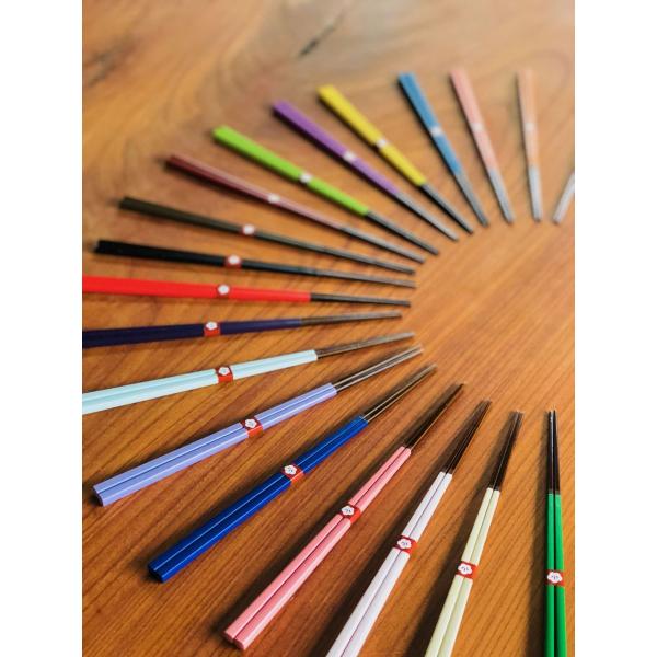 若狭塗 日本製 にっぽんの伝統色箸 全20色 名入れ不可 新生活 箸 お箸 塗箸