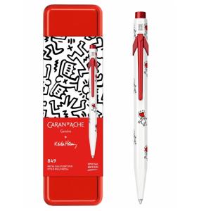 カランダッシュ　【限定】849〓　ボールペン キース・ヘリング ホワイト - スペシャル エディション｜nakaya-stationary