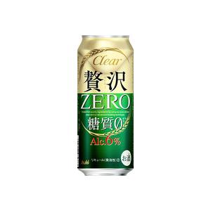 ビール類　発泡酒　　アサヒ　新ジャンル　 クリアアサヒ 贅沢ゼロ 500ml 1ケース(24本入り)