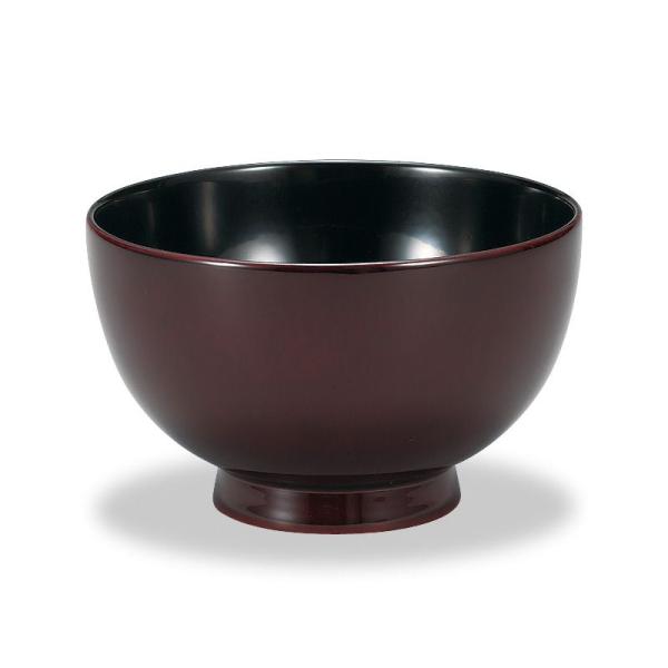 食洗機対応　ＭＲ漆　背高汁椀　溜内黒