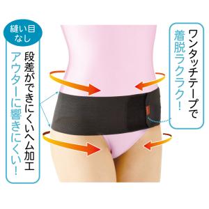 超薄型がっちり骨盤テーピングベルト 日本製 骨...の詳細画像1