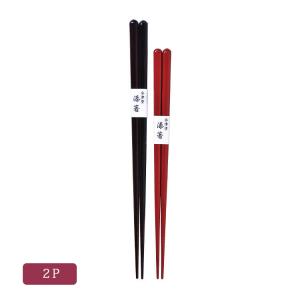 箸 金虫(漆) 全2種 会津虫喰 貝入り 天然木製 漆塗り 会津漆器 手塗