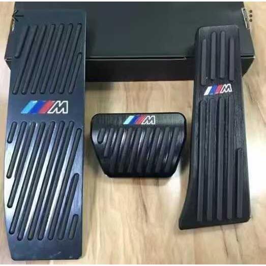 BMW Mスポーツ アルミペダル 穴あけ不要タイプ 1 3シリーズ ブラック X1 X3 F20 F...