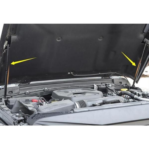 新品 激安価 JEEP ラングラー JL 専用 ボンネットダンパー　2pセット