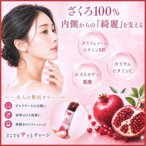 ざくろそのまま スティックゼリー【20g×20...の詳細画像3