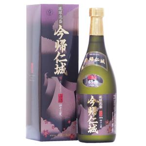琉球泡盛 焼酎 古酒「今帰仁城古酒 43度 」（1800ml×6本）ケース買い