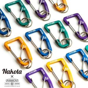 nakota×AS2OV ナコタ アッソブ DOUBLE FOOK CARABINER ダブルフックカラビナ