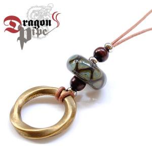 【爆買】DragonPipe ( ドラゴンパイプ ) Bead Ring L ペンダント アクセサリー 日本製...