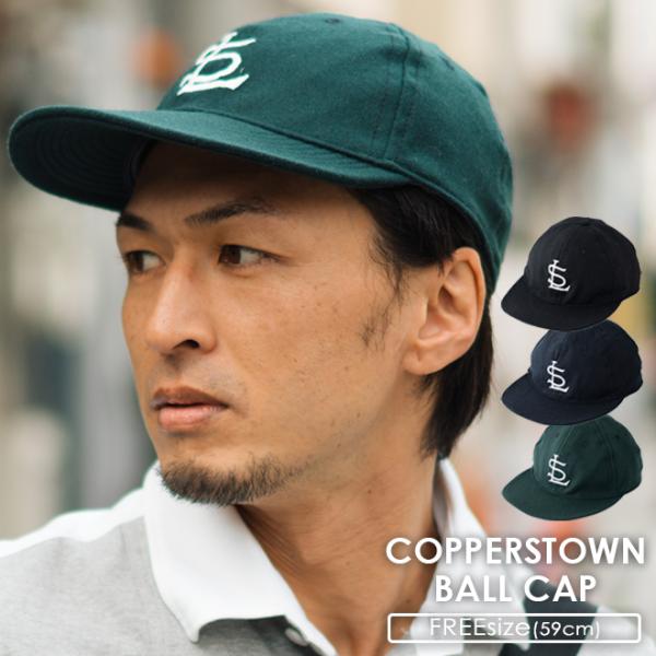 DECHO デコー COPPERSTOWN BALL CAP クーパーズタウン ボールキャップ 日差...