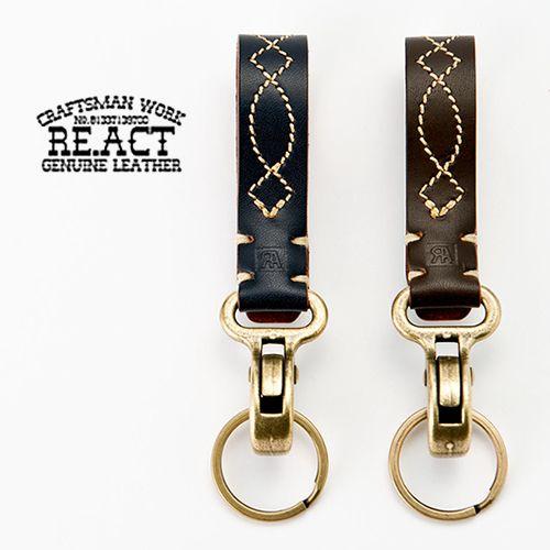 【爆買】RE.ACT （リアクト） Stitch Work key holder キーホルダー キー...