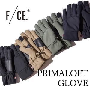 F/CE.(エフシーイー) PRIMALOFT GLOVE プリマロフトグローブ 手袋 防寒 撥水 タッチパネル スマホ 滑り止め ストレッチ マイクロファイバー｜nakota