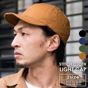 HIGHER ハイヤー STITCH CLOTH CAP ステッチクロスキャップ 綿 コットン メンズ...