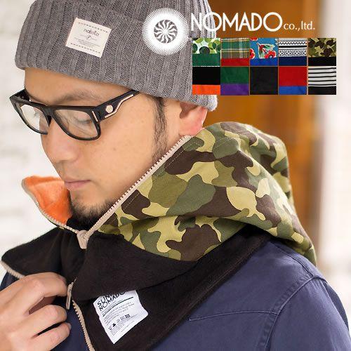 NOMADO（ノマド）HOT-KAMURI ほっかむり ネックウォーマー マフラー ブランケット フ...