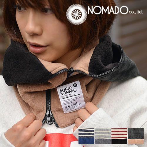 NOMADO（ノマド）HOT-KAMURI ほっかむり ネックウォーマー 小物 防寒 フード フリー...