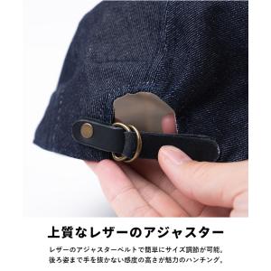 デニム ハンチング ハンチング帽 帽子 メンズ...の詳細画像4