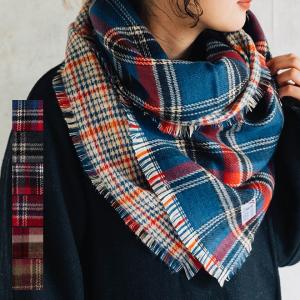 マフラー 青チェックの商品一覧 通販 Yahoo ショッピング