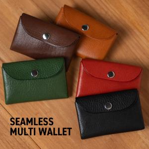 nakota ナコタ Seamless Multi Case シームレスマルチケース 革ポーチ 小物入れ メンズ 可愛い 小さい 本革 レディース おしゃれ かわいい シンプル 小さめ マチ