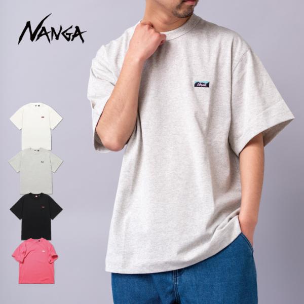 NANGA ナンガ ECO HYBRID BOX LOGO EMBROIDERY TEE Tシャツ ...