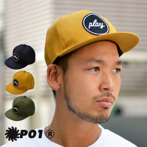 PLAY DESIGN (プレイデザイン) P01 PLAY LOGO CAP プレイ ロゴ キャップ 帽子 メンズ レディース｜nakota