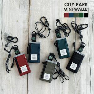 THE PARK SHOP ザ パークショップ city park wallet キッズ 子供用 財布 ウォレット コインケース アウトドア ストラップ付き 紐付き