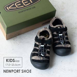 KEEN×THE PARK SHOP キーン ザパークショップ NEWPORT SHOE 靴 キッズ 男の子 女の子 レディース スニーカー ボア 可愛い かっこいい プレゼント 紫外線対策｜nakota