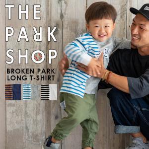 「爆買」THE PARK SHOP ザパークショップ BROKEN PARK ロングスリーブTシャツ 子供用 ...